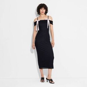 Off the shoulder dress